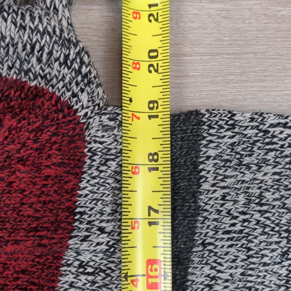 CHAPS 1/4 Button Colorblock Striped Knit Sweater - Picture 5 of 11